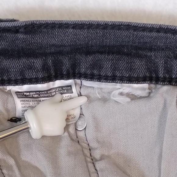 Levis 541 Jeans Mens 38x34 fits 38x32 Black Athletic Fit Dark Wash Jeans - Picture 3 of 15